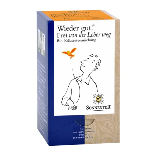 SONNENTOR, Sonnentor Wieder gut! Frei von der Leber weg Bio Tee (18x1.5g)