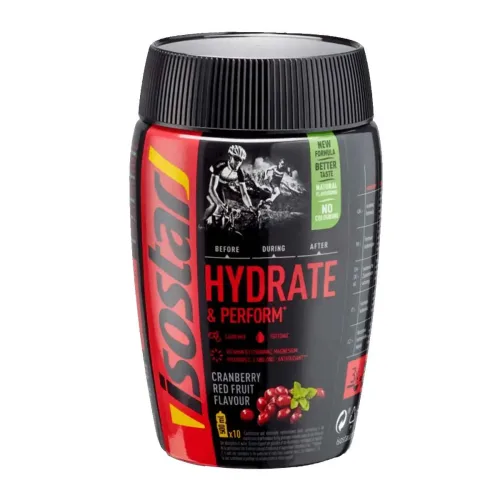 isostar, isostar Hydrate & Perform Pulver Cranberry (400g)
