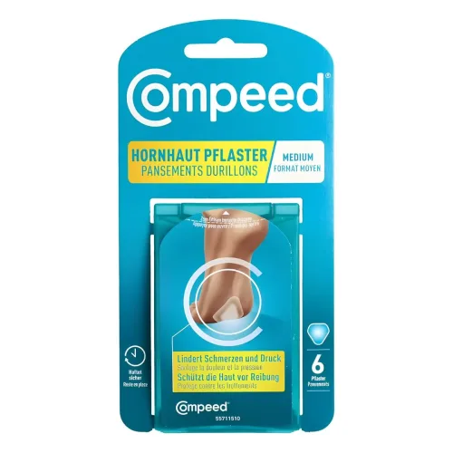 COMPEED, Compeed Hornhaut Pflaster Medium 6 Stk
