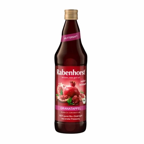 Rabenhorst, Rabenhorst Granatapfel Muttersaft Bio neu Flasche (750ml)