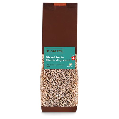 biofarm, biofarm Buonfarro Dinkelrisotto CH Knospe (500g)