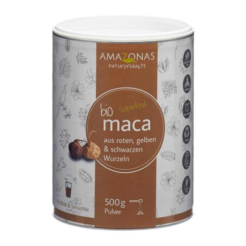 amazonas, AMAZONAS maca Bio Pulver 100% pur (500g)