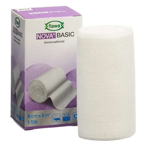 FLAWA, flawa Nova Basic 8cmx5m (1 Stk)