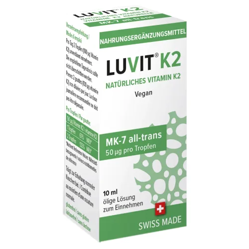 LUVIT, LUVIT K2 Natürliches Vitamin K2 Tropfflasche (10ml)