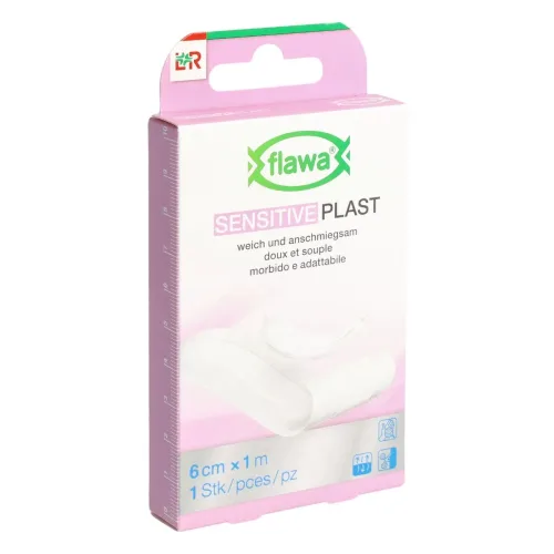 Lohmann & Rauscher AG, Flawa Sensitive Plast Pflaster 6 cm x 1 m