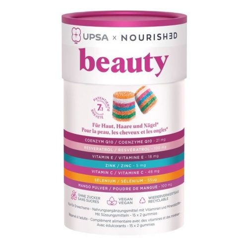 UPSA X NOURISHED, UPSA X NOURISHED Beauty Gummies (30 Stk)
