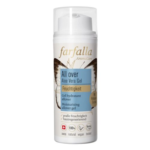 farfalla, farfalla - AloeVera,FeuchtigkeitsspendendesAllover-Gel,Feuchtigkeit, 50 ml
