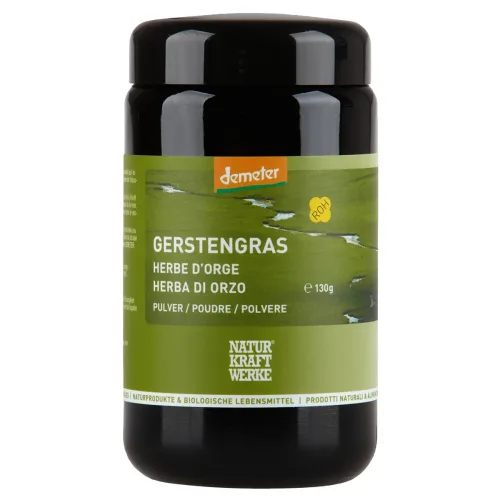 Naturkraftwerke, NATURKRAFTWERKE Gerstengras Pulver Demeter (130g)
