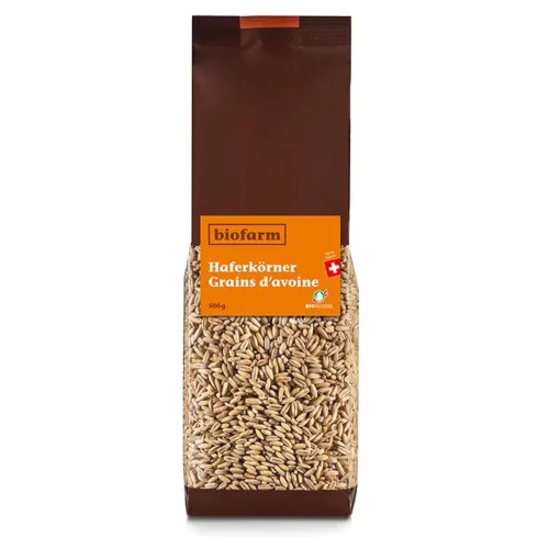 biofarm, biofarm Bio Haferkörner Knospe (500g)
