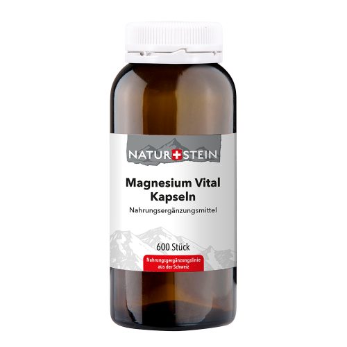 NATURSTEIN, NATURSTEIN Magnesium Vital Kapseln (600 Stk)