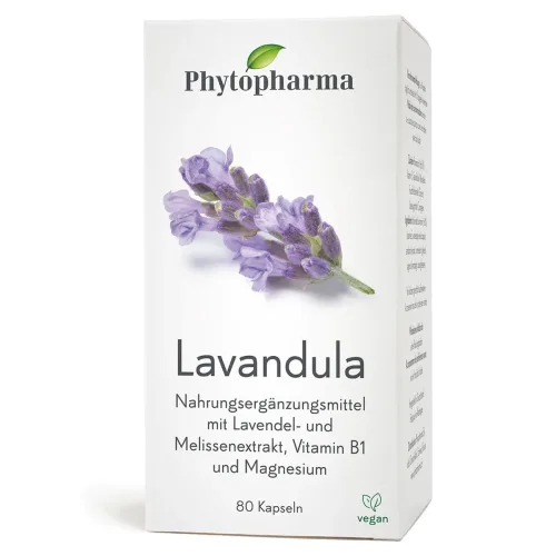 Phytopharma, Phytopharma Lavandula Kapseln (80 Stk)