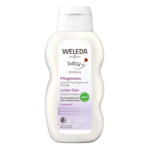 impo, Weleda Weisse Malve Baby Derma Pflegelotion 200ml