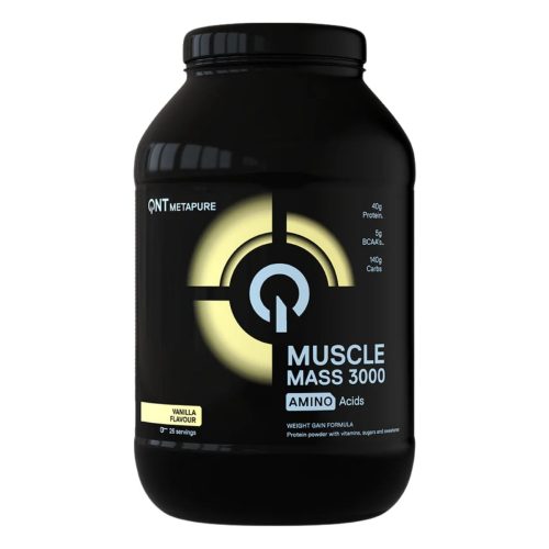 QNT, QNT Muscle Mass 3000 Vanilla (1.3kg)