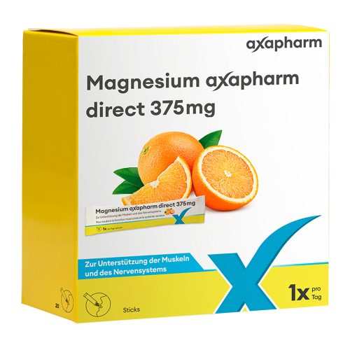 Axapharm, axapharm Magnesium direct Sticks 375mg (20 Stk)