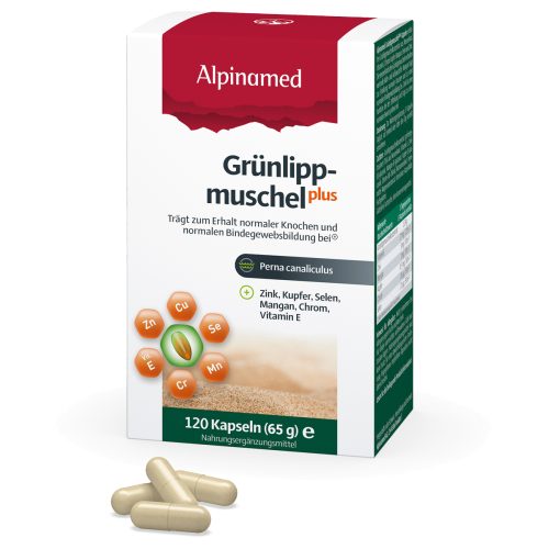 ALPINAMED, ALPINAMED Gr&uuml;nlippmuschel Plus Kaps 120 Stk