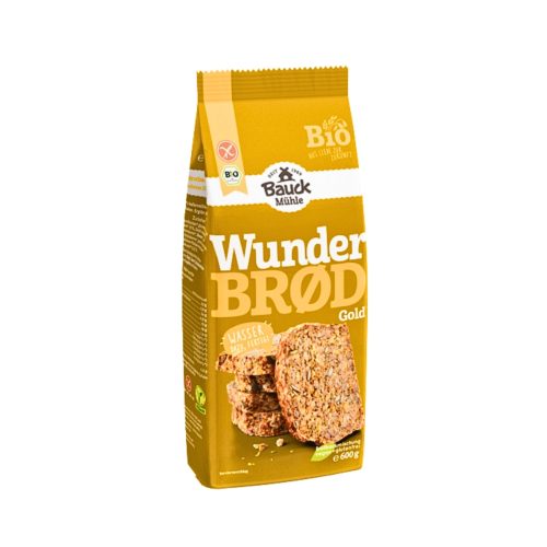 Bauckhof, Bauckhof Wunderbrot Gold Brotbackmischung (600g)