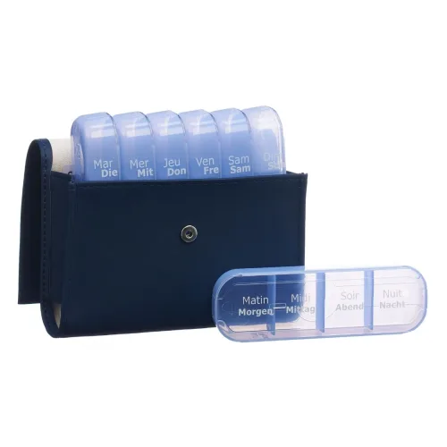 PiLBOX, PiLBOX Maxi Wochenspender DE/FR blau (1 Stk)