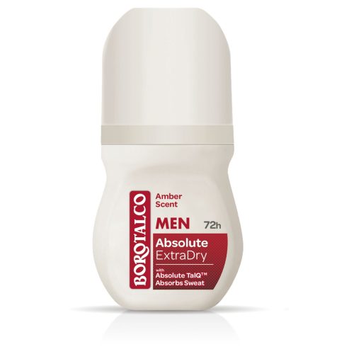 BOROTALCO, Borotalco Men Deo Roll-on Absolute ExtraDry Amber (50ml)