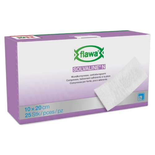 FLAWA, FLAWA Solvaline N Kompressen Steril 10x20cm (25 Stk)