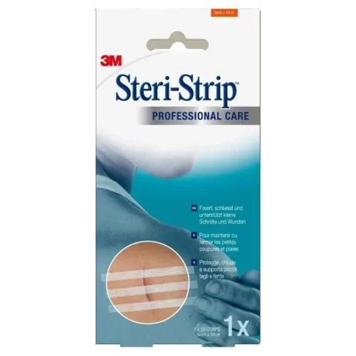 3M Steri-Strip, 3M Steri-Strip 6x100mm weiss verstärkt (10 Stk)
