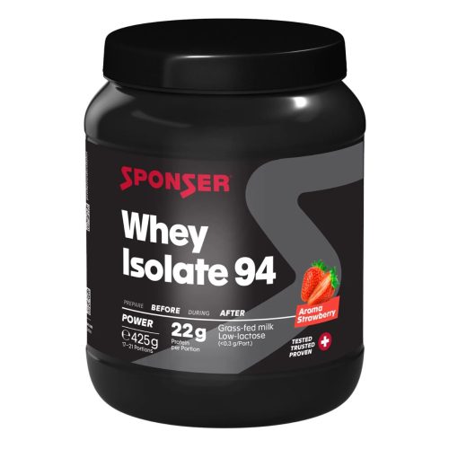SPONSER, Sponser Whey Isolate 94 Strawberry (425g)