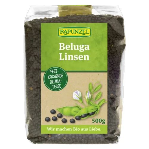 RAPUNZEL, RAPUNZEL Beluga Linsen (500g)