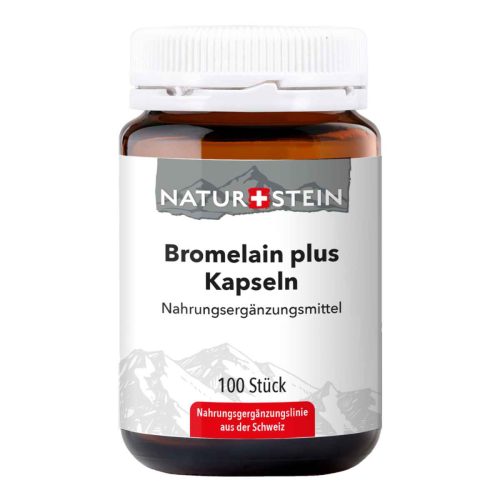 Naturstein Bromelain plus Kapseln 100 Stück