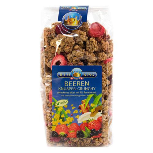 BioKing, BioKing Beeren Knusper Crunchy Müesli (375g)