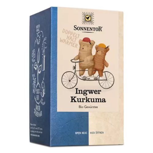 SONNENTOR, SONNENTOR Ingwer Kurkuma Tee Btl 18 Stk