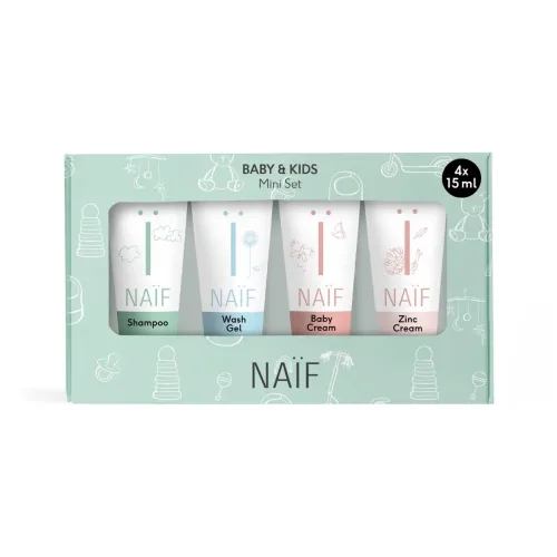 NAÏF, NAÏF -  The Mini Travel Set (4x15ml), One Size