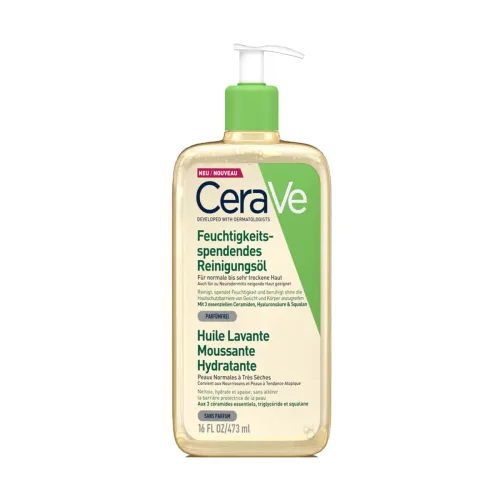 CeraVe, CeraVe - Feuchtigkeitsspendendes Schäumendes Reinigungsöl, 437  ml