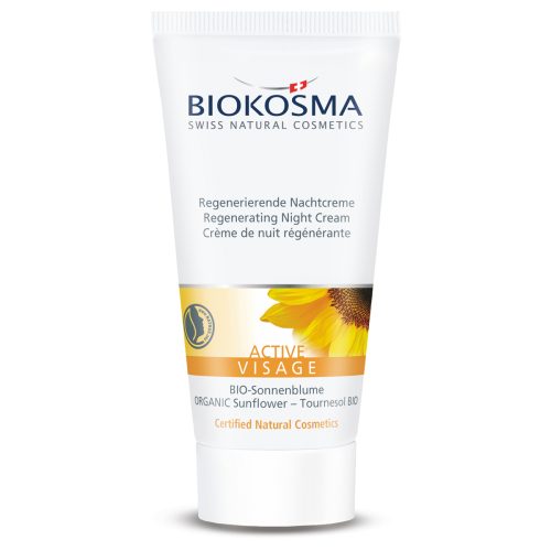 Biokosma, BIOKOSMA Active Visage regenerierende Nachtcreme (50ml)