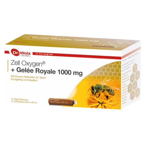 Dr. Wolz, Dr. Wolz Zell Oxygen + Gelée Royal 1000mg Ampullen (14 Stk)