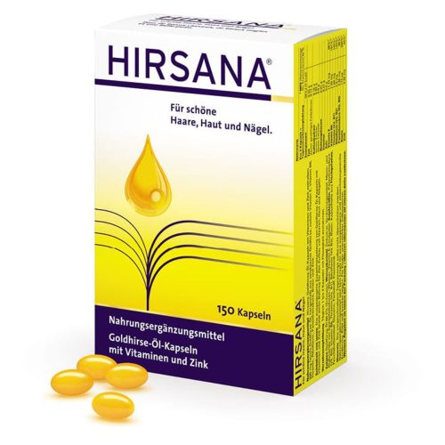 Hirsana, Hirsana Goldhirse Öl Kapseln (150 Stk)