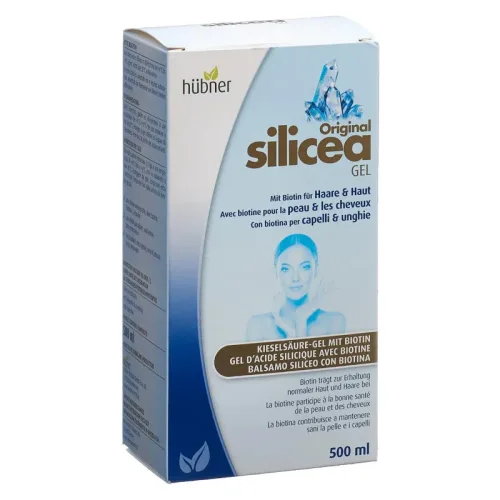 Hübner, Hübner Silicea Gel mit Biotin Haare und Haut (500ml)