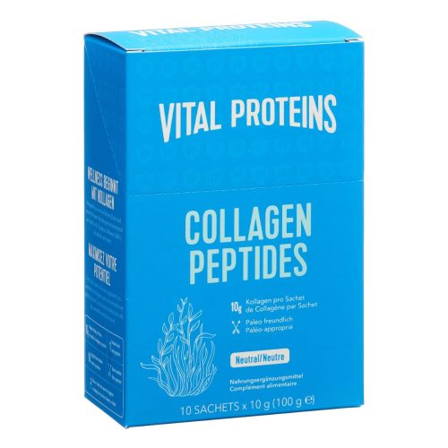 Vital Proteins, Vital Proteins - Neutral, Collagen Peptides Sachets, 10X10G