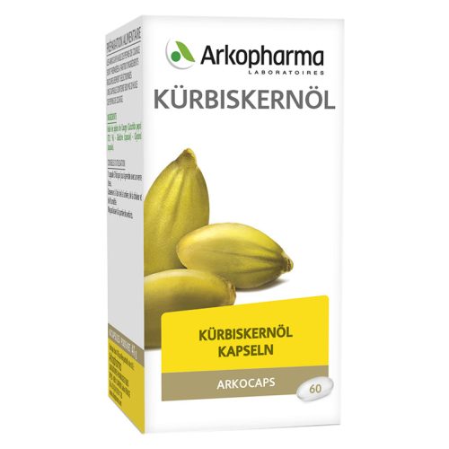 Arkopharma, ARKOCAPS Kürbiskernöl Kapseln (60 Stk)