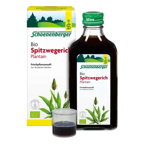 Schoenenberger Spitzwegerich Frischpflanzensaft Bio 200 ml