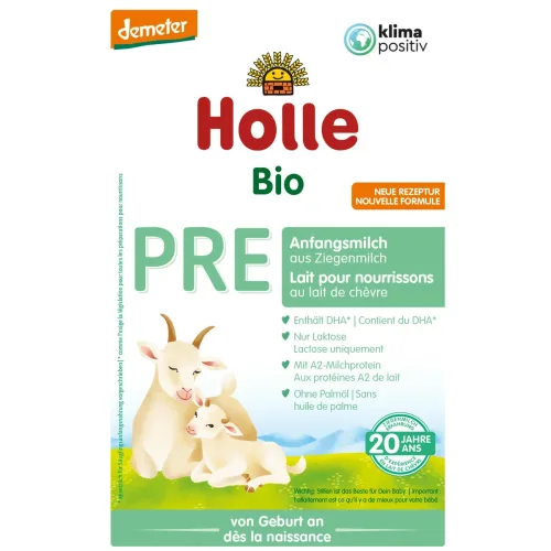 Holle, Holle Bio-Anfangsmilch PRE aus Ziegenmilch (400g)