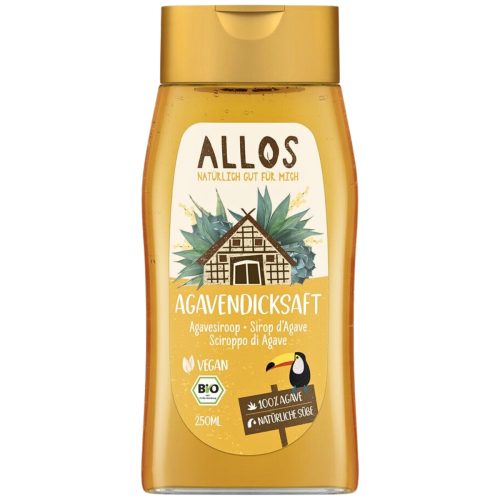 Allos, Allos Agavendicksaft in der Spenderflasche (250ml)