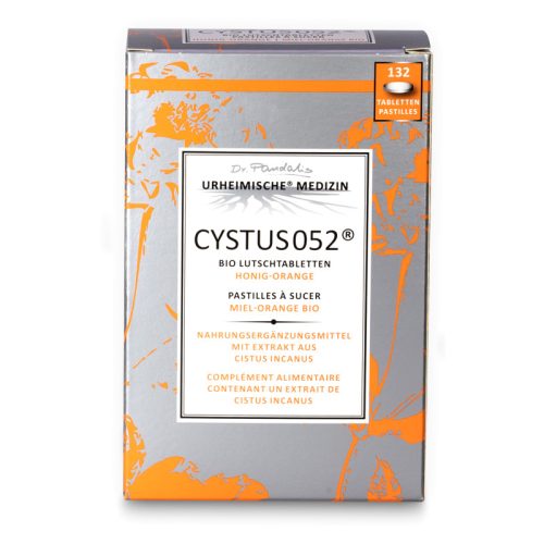 Cystus 052, Cystus 052 Bio Lutschtabletten, Honig-Orange (132 Stk)