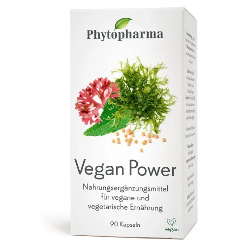 Phytopharma, Phytopharma Vegan Power Kapseln (90 Stk)