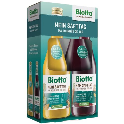 Biotta, Biotta Mein Safttag Set (2x500ml)