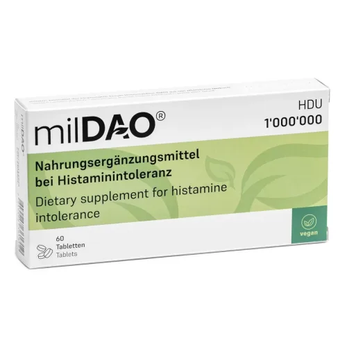 milDAO, milDAO Histaminintoleranz Tabletten (60 Stk)