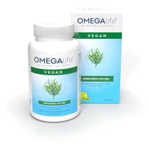 Omega-Life, OMEGA-LIFE Algenöl Kapseln (120 Stk)