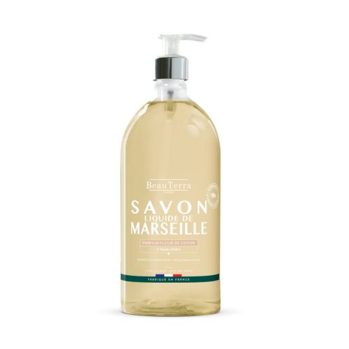BeauTerra, BeauTerra Flüssigseife Marseille Baumwollblüte (1000ml)