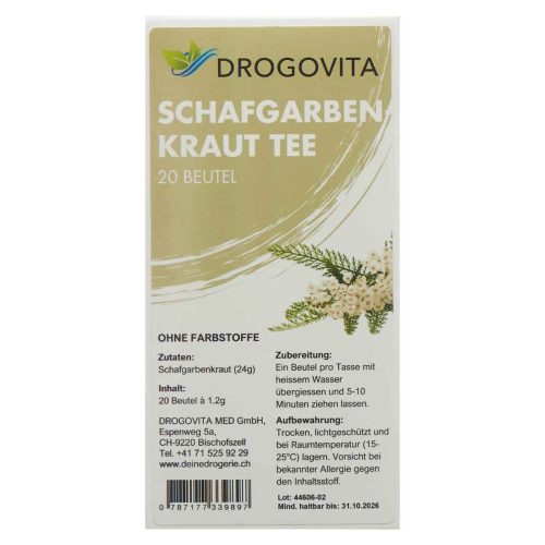 Drogovita, Drogovita Schafgarben Tee (20 Beutel)