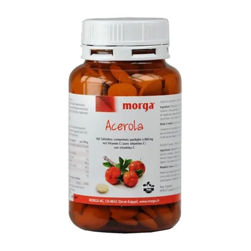 morga, morga Acerola mit Vitamin C Tabletten (180 Stk)
