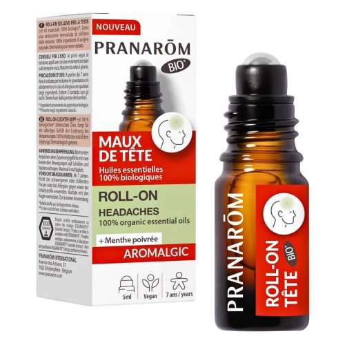 PRANARÖM, PRANARÖM AROMALGIC Cepharom Roll-on Leichter Kopf (5ml)