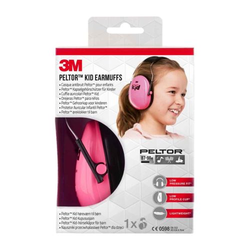 3M, 3M Kapselgeh&ouml;rschutz Kid H510AKPC pink 87-98 dB